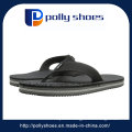 Leather Flat Beach Slipper Men Shoe Flip Flop